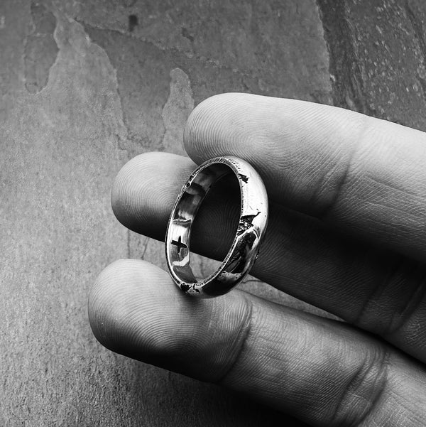 Refined Band in Polished Silver